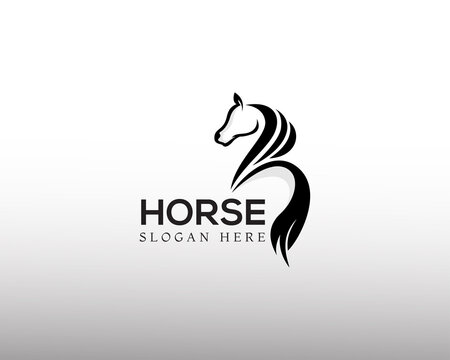 horse logo animal logo creative horse logo minimalist horse logo