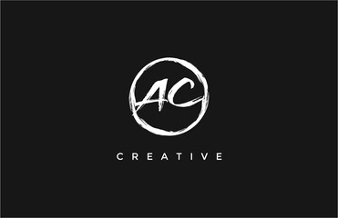 AC Brush Logo Design Template