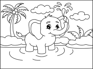 sketch draw coloring children 