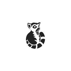 Fototapeta na wymiar lemur logo icon designs vector illustration