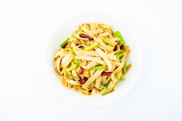 Chinese Vegetable Celery Stir-Fried Baiye Tofu Skin