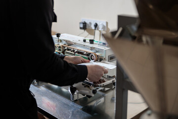 Professional coffee roasting process