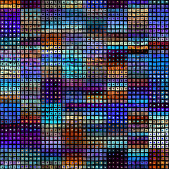 Abstract geometric pattern in low poly style. Abstract triangles pattern. Vector image.