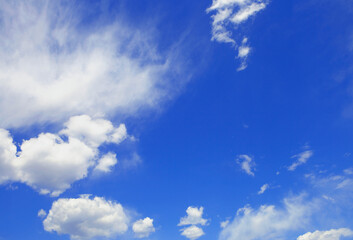 Naklejka na ściany i meble Clear blue sky