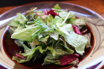 レタスのサラダ