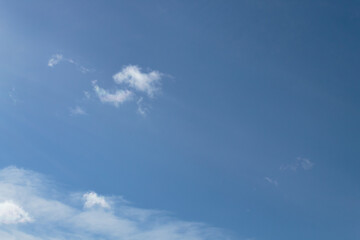 Winter clear sky.