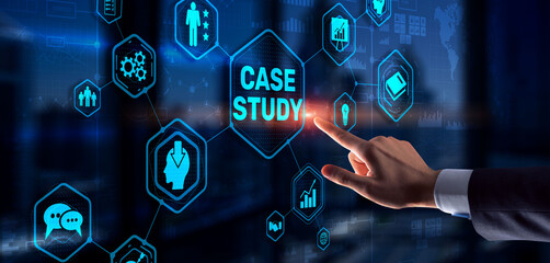 Case Study Education concept. Analysis of the situation to find a solution