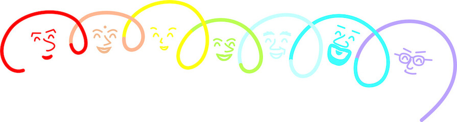 世界の人々の繋がりシンボリック