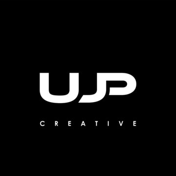 UJP Letter Initial Logo Design Template Vector Illustration