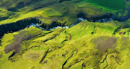 Glaciers and Mountains and Valleys of Iceland