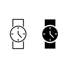 Wrist Watch vector icon