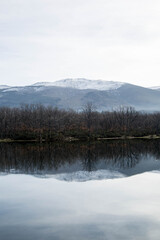 lake in the mountains