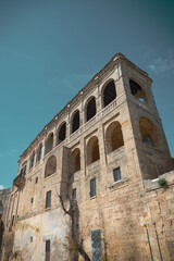 St. Vito martyr Abbey. Polignano a Mare. Apulia.