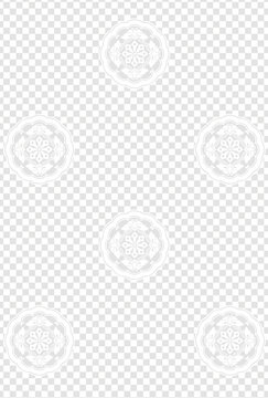 平安有職文様_窠に霰（かにあられ）_壁紙・カラー