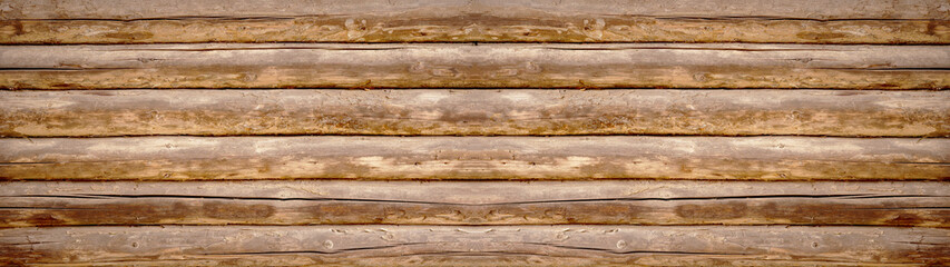 Obraz premium old brown rustic bright wooden boards texture - wood timber background panorama long banner