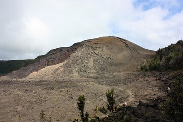 Hawaii Volcanoes National Park in Big island, Hawaii, USA