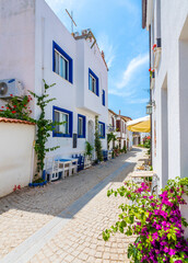 Fototapeta premium Sigacik Village street view. Sigacik is populer tourist attraction in Turkey.