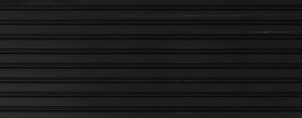 Obraz premium Black Corrugated metal background and texture surface or galvanize steel