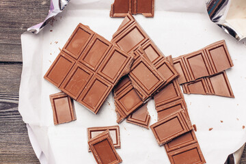 chocolate sweets delicacy dessert wooden table cake