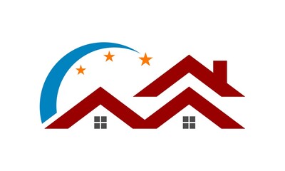 Fototapeta premium property house design logo