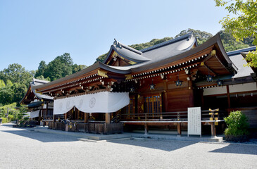 大神神社　祈祷殿　奈良県桜井市