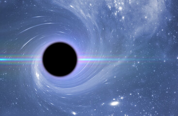 black hole in outer space, abstract science fantasy deep stars of universe, elements of this image...