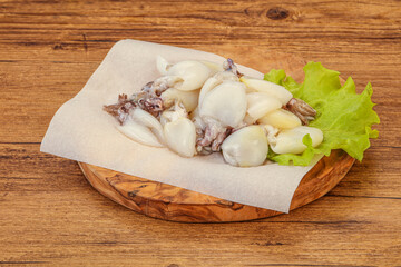 Raw seafood - cuttlefish for cooking