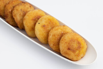 Favorite Indian Aloo Tikki Also Known As Alu Ki Tikkia Is Seasoned Boiled Mashed Potato Cutlet Or...