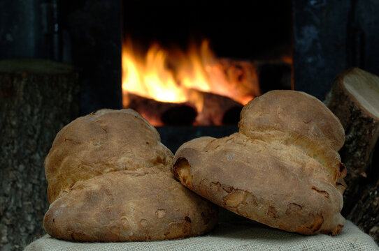 Altamura bread is a traditional bakery product from Altamura in the territories of the municipalities of the Murgia.
