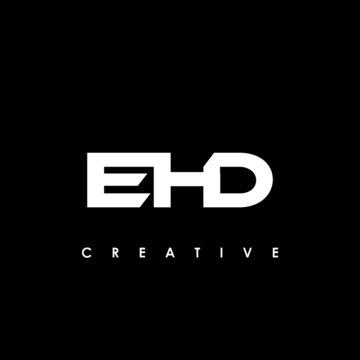 EHD Letter Initial Logo Design Template Vector Illustration