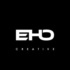 EHO Letter Initial Logo Design Template Vector Illustration