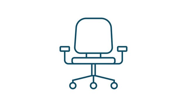 Office icon. Web icon set. Office, great design for any purposes. stock illustration.
