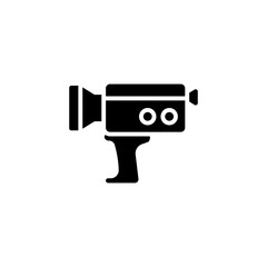 Video Camera icon in vector. Logotype