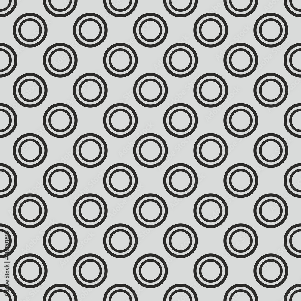 Aufkleber seamless vector black and grey pattern or background with small polka dots. for desktop wallpaper an