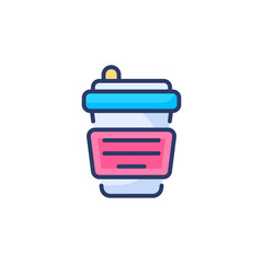 Soda icon in vector. Logotype