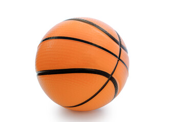 Bucketball ball isolated on white background