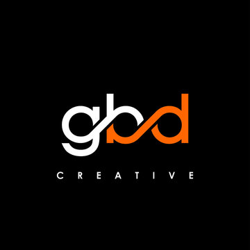 GBD Letter Initial Logo Design Template Vector Illustration