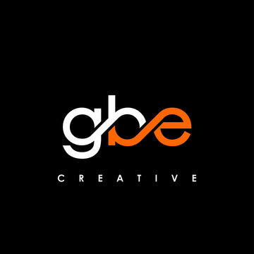 GBE Letter Initial Logo Design Template Vector Illustration