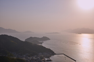 似島と安芸小富士