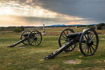 Gettysburg battle field in Pennsylvania.