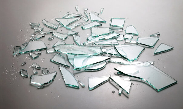 zerbrochenes Glas