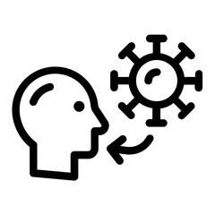 Coronavirus 2019-nCoV. Corona virus icons. Vector illustration