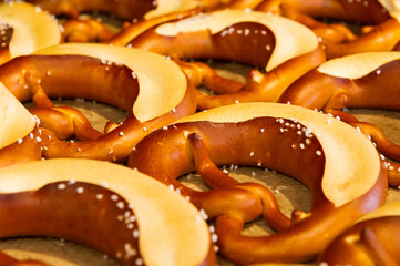 Ofenfrische Bretzeln