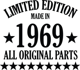 limited edition 1969