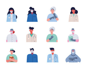 twelve doctors staff