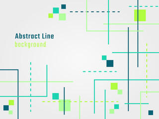 Abstract Line Background Design Concept