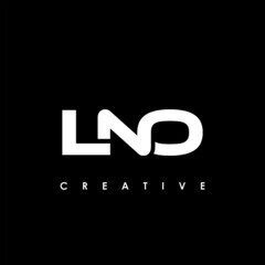 LNO Letter Initial Logo Design Template Vector Illustration