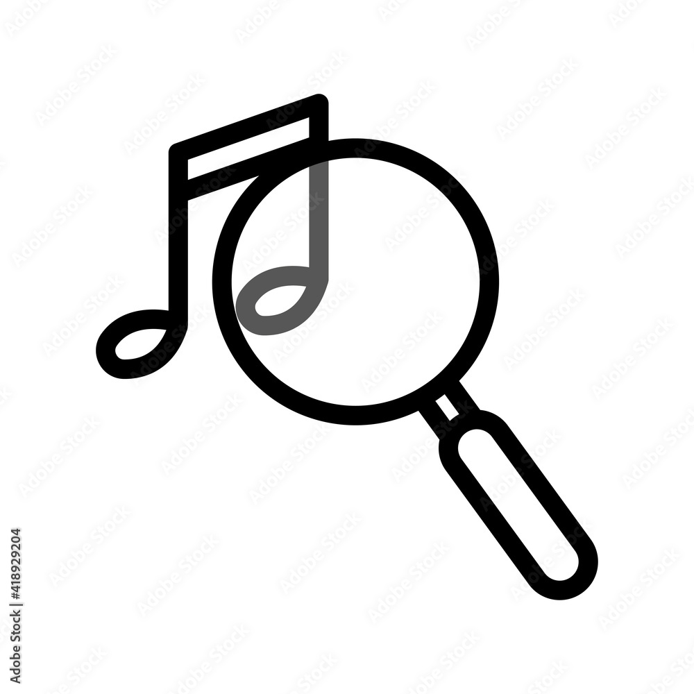 Aufkleber search line icon with tone. tone search icon. simple illustration. mobile concept app line icon and 