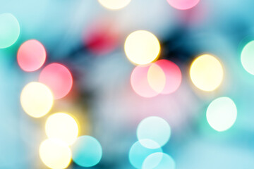beautiful abstract soft bokeh holidays lights