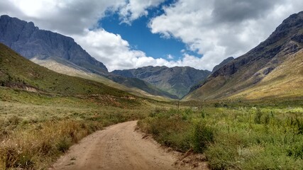 landscape in the mountains